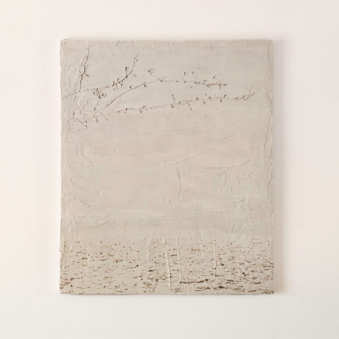 main view of 'Almond Tree II - Distance of a Fall' artwork from COBELIO
