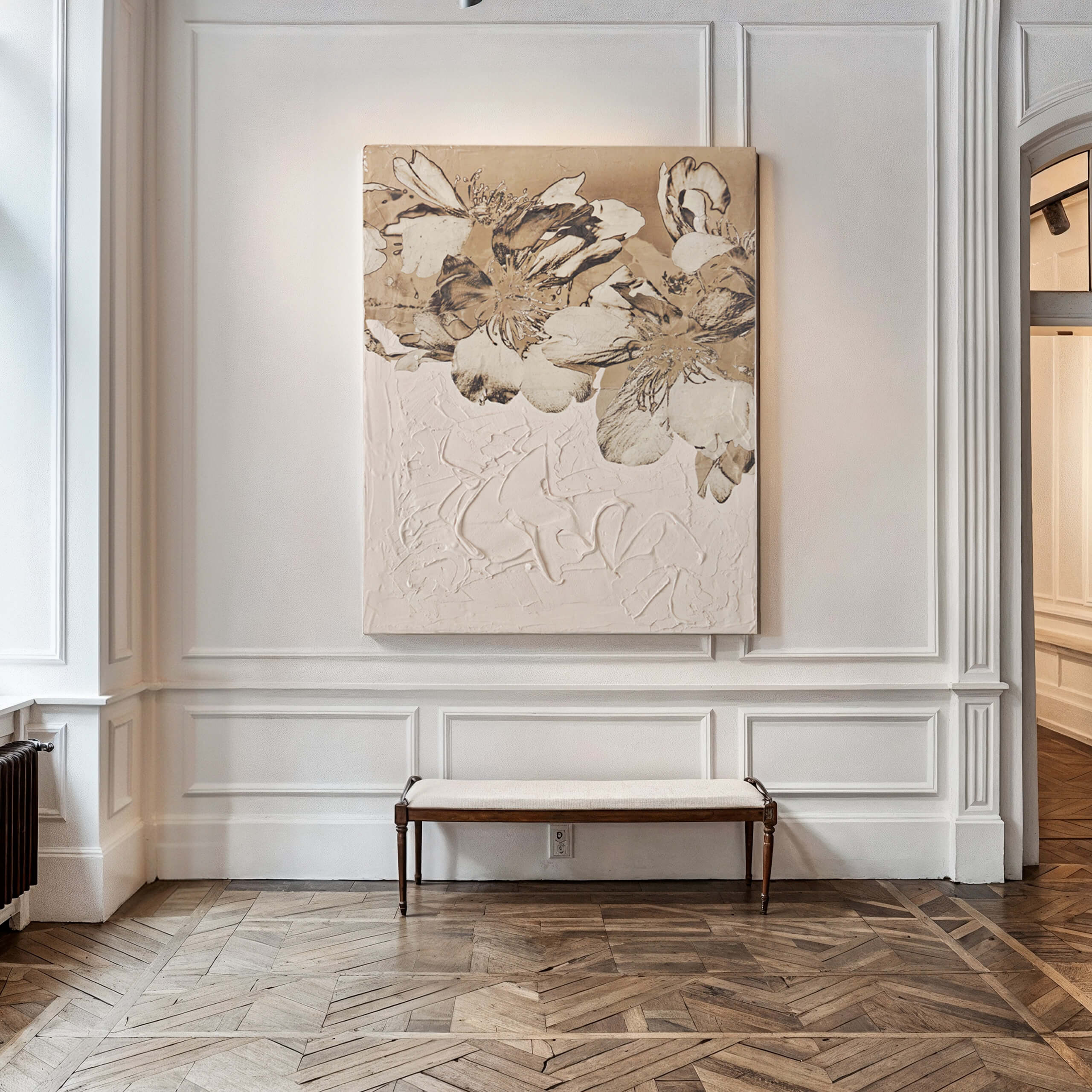 view of 'Almond Tree I - Submerged Currents' artwork from COBELIO
