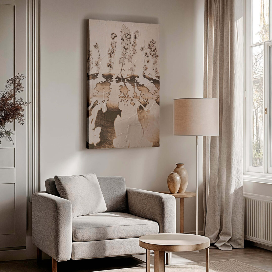 view of 'Almond Tree III - Reflected Shadows' artwork from COBELIO