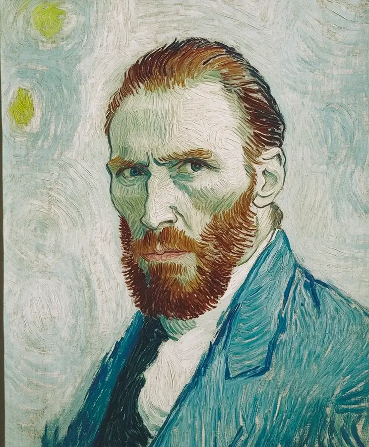 portrait of Vincent Van Gogh