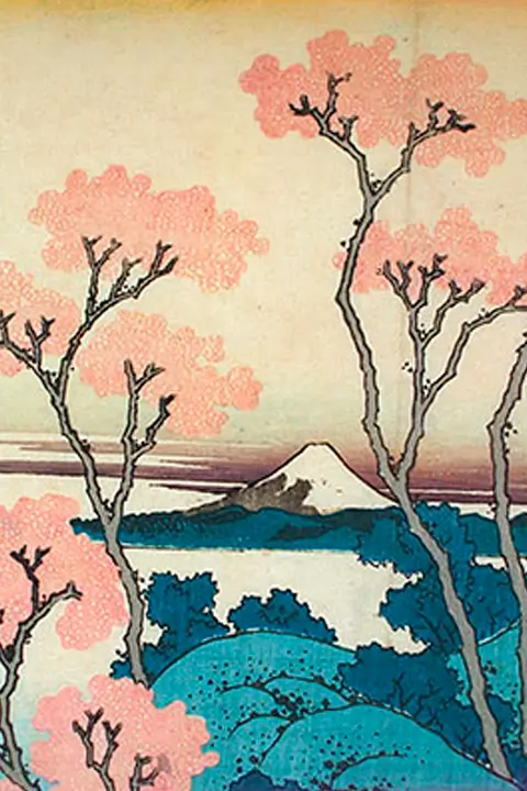 "Thirty-six views of Mt. Fuji" - Katsushika Hokusai (1800)