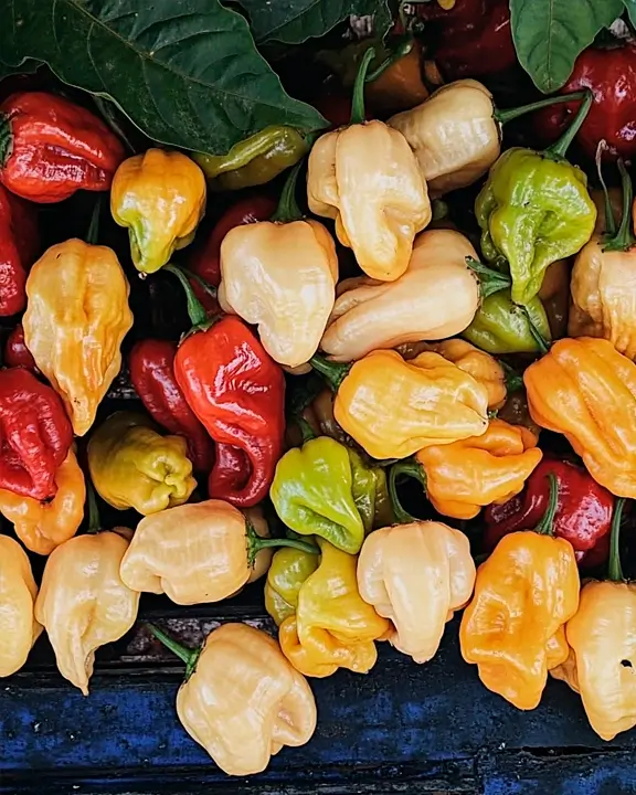 Habanero (C. chinense) variety pepper