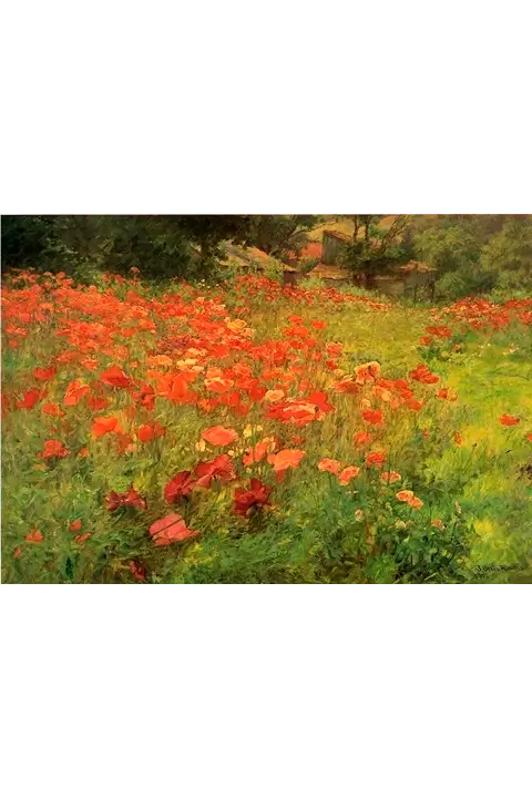 “In Poppyland” – John Ottis Adams (1901)