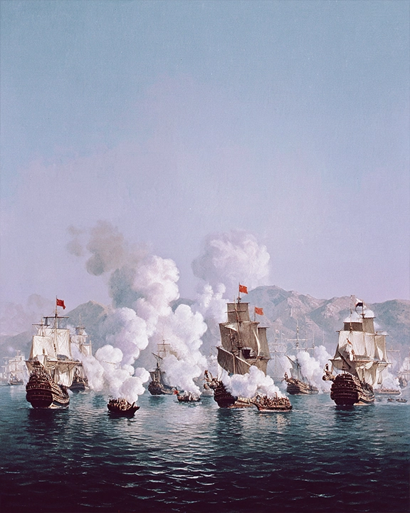 opium wars battle navies