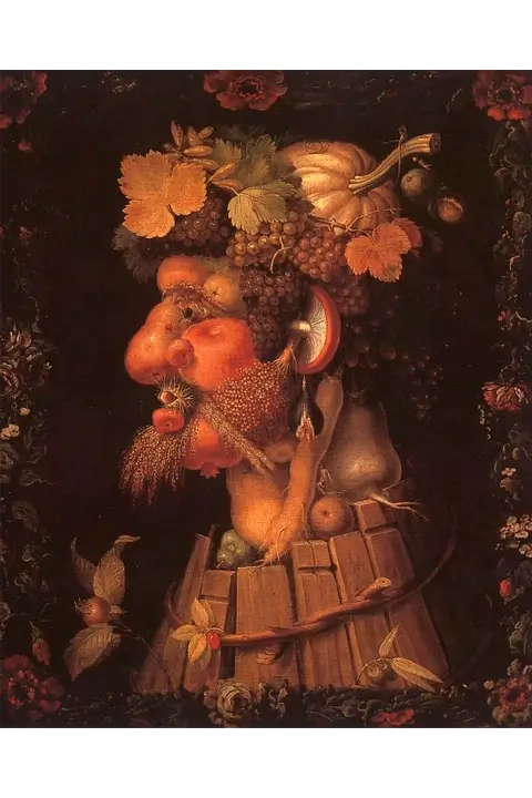 Autumn (1573) - Giuseppe Arcimboldo