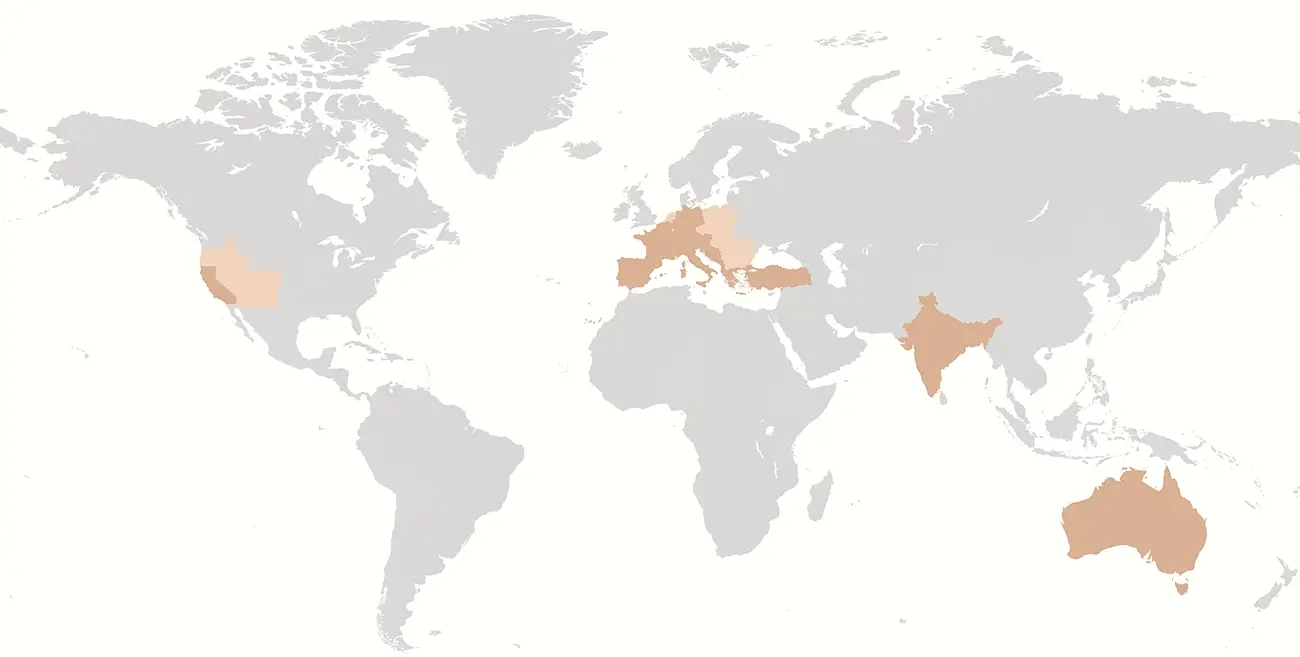poppy plant cultivation map