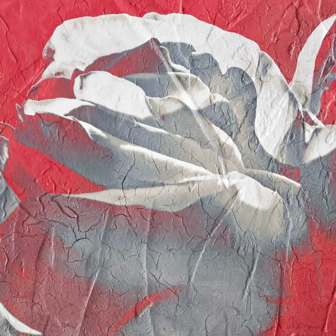 Rose XV. Contemporary Abstract Artwork COBELIO