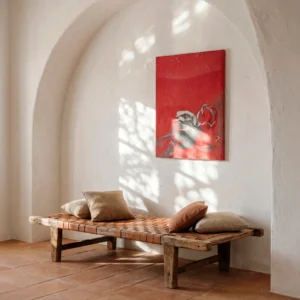 Rose XV. Contemporary Abstract Artwork COBELIO