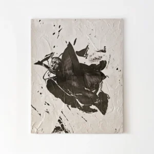 Rose I. Contemporary Abstract Artwork COBELIO