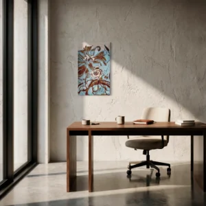 Tulip V. Contemporary Abstract Artwork COBELIO
