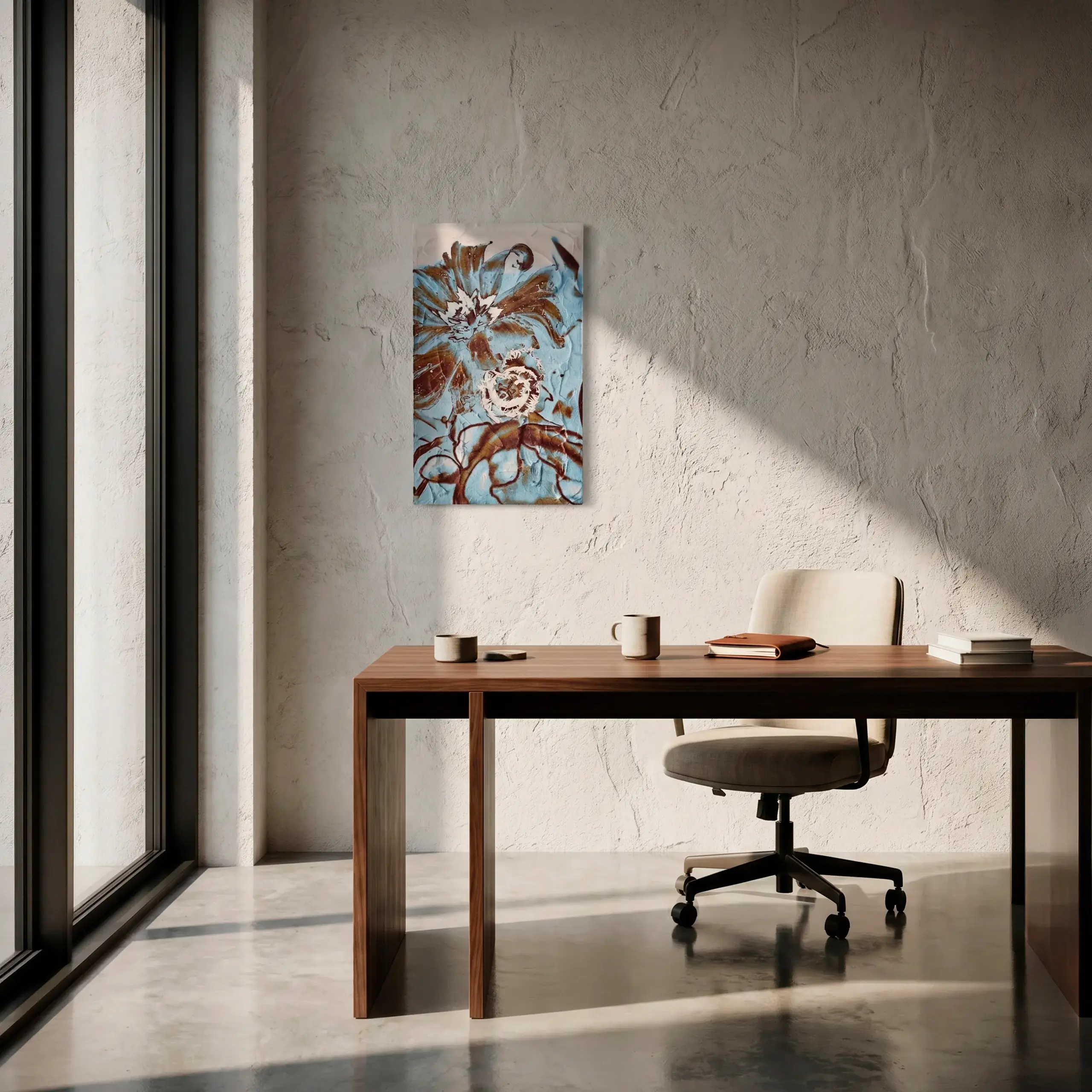 Tulip V. Contemporary Abstract Artwork COBELIO