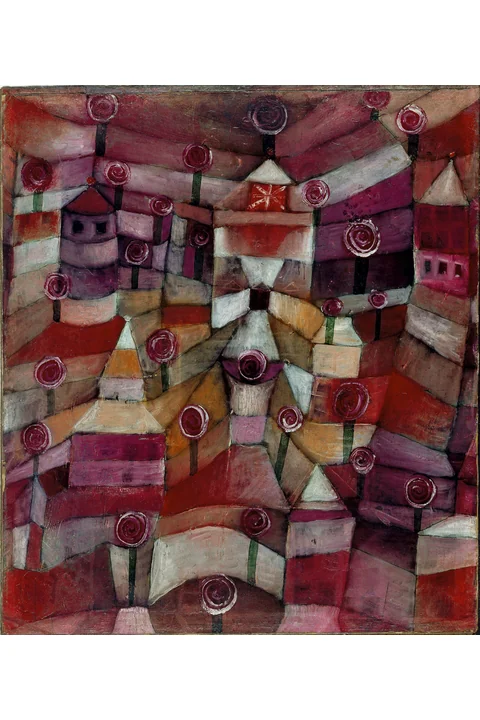 Rose Garden by Paul Klee, 1920, Lenbachhaus Munich